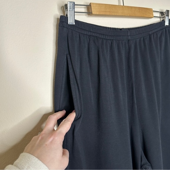 Eskandar Pima Cotton Pull On Wide Leg Pants Size O Fits a L - Picture 3 of 7